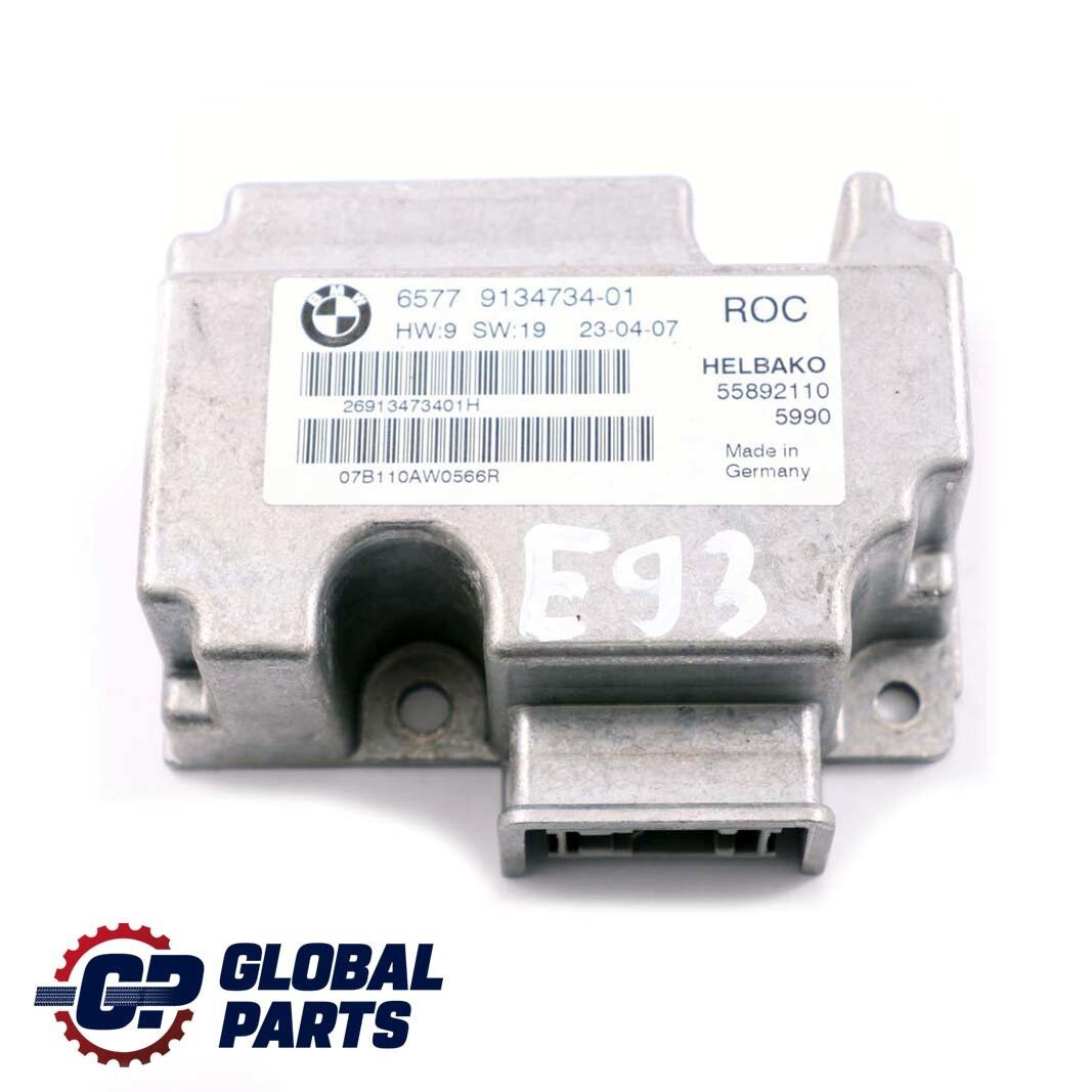 BMW 3 Series E93 Convertible Rollover Control Controller Module 