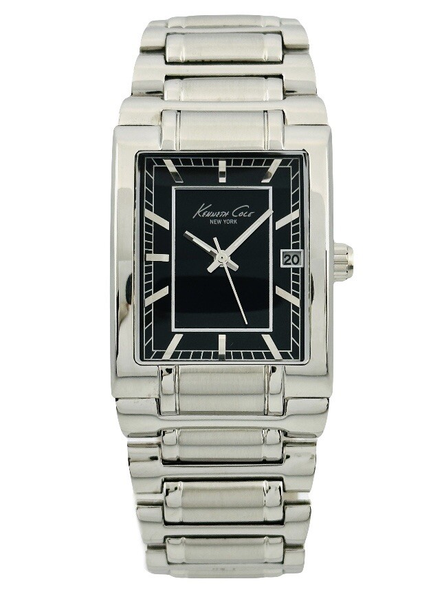 Kenneth Cole NY KC3910 Men's Black Dial Stainless Steel Bracelet