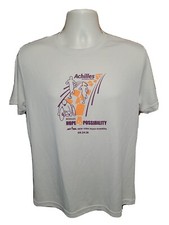 2018 NYRR Achilles Hope 4 & Possibility Adult Medium Cream Jersey