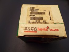 ASCO Red Hat Solenoid Valve 8210G9 3/4" 240 Volt Brass NC NEW w/box