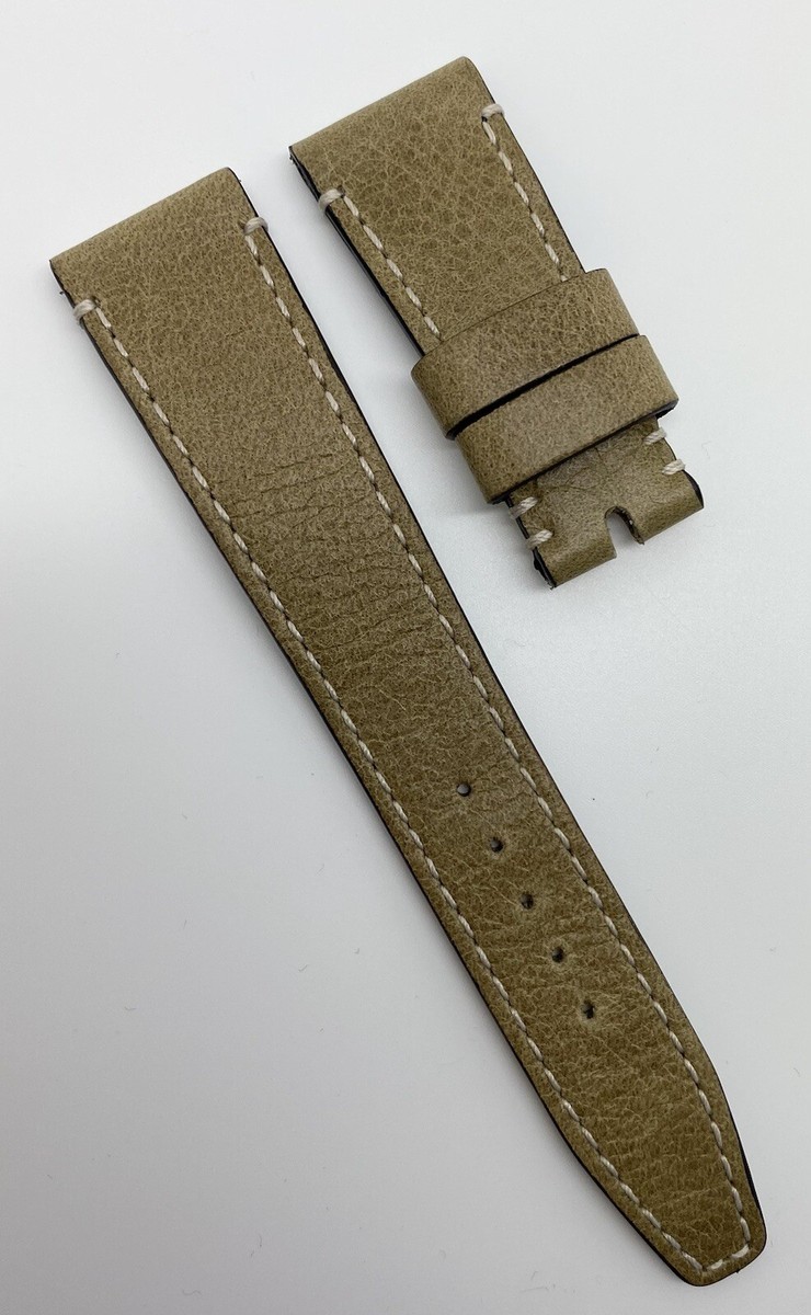 Authentic New Tudor 19mm x 16mm Beige Calfskin Leather Watch Authentic New Tudor 19mm x 16mm Beige Calfskin Leather Watch