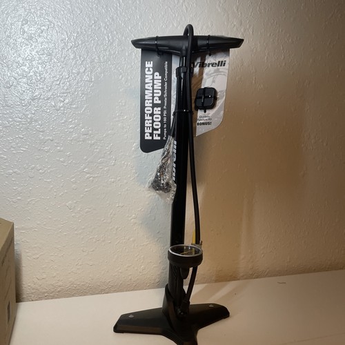Vibrelli Vibrelli Bike Floor Pump with Gauge High Pressure 160 PSI