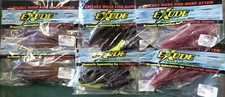 6 PKGS MISTER TWISTER SALTWATER 5" EXUDE LOT OF 6- SALTWATER JERK BAIT - FISHING