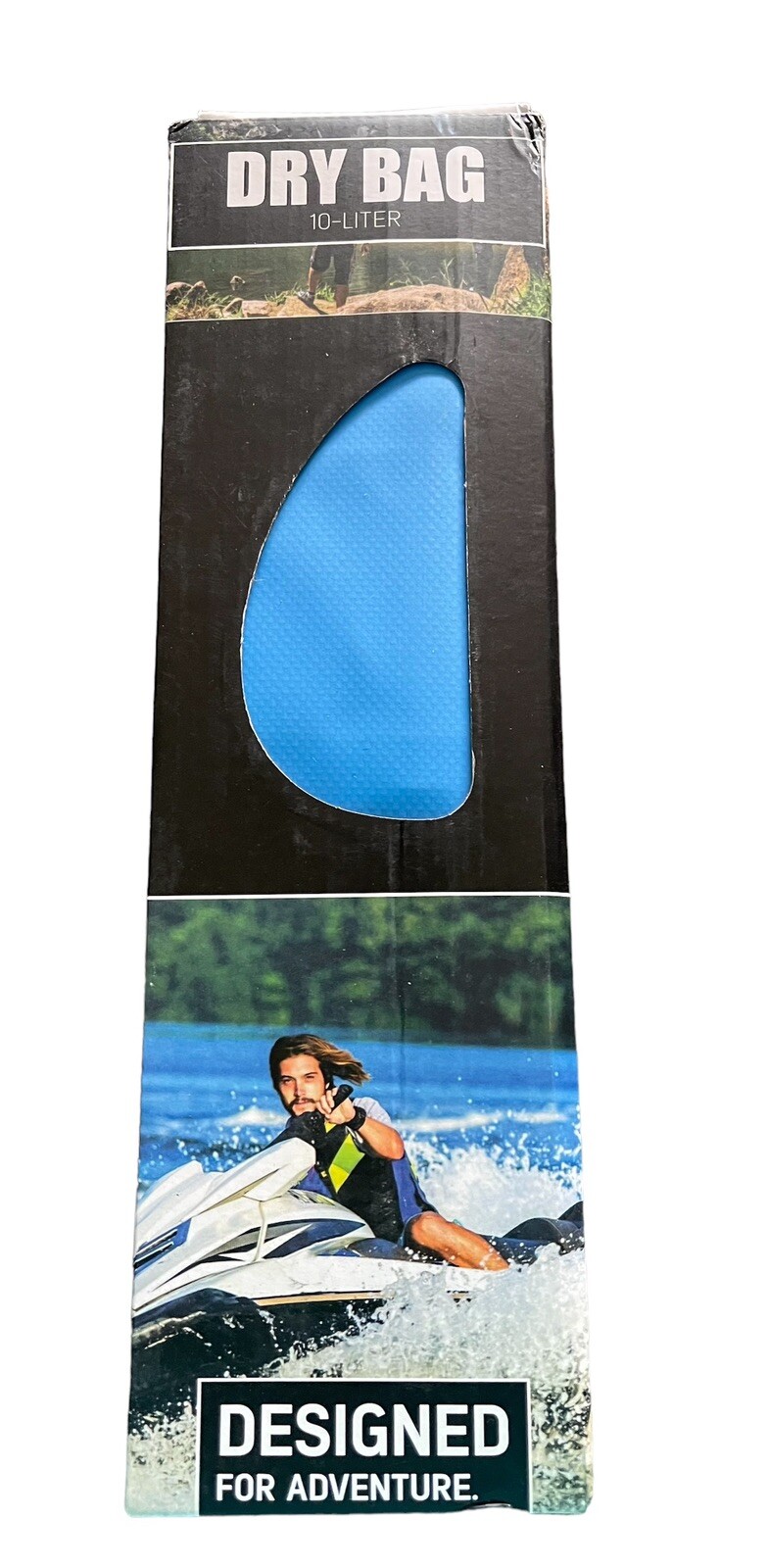 Intellibrands 10 Liter Waterproof Dry Bag, Storage Sack Kaya