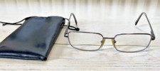 Hart Schaffner Marx Eye Glasses 823 Gunmetal Glasses 57-17-145mm
