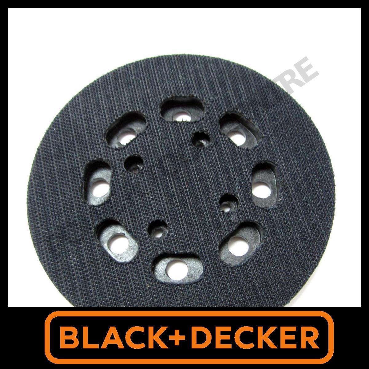 125mm Sander Backing Pad – 8 Holes, Fits Black & Decker BD190, KA190E