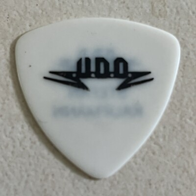 U.D.O. Stefan Kaufmann 2006 custom signature guitar pick Gitarrenplektrum UDO