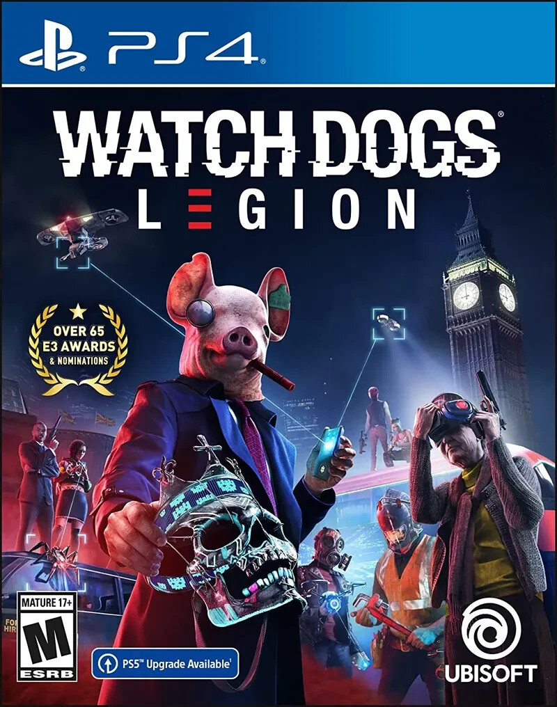 Watch Dogs: Legion PS4 Brand New Game (2020 Action/Adventure)