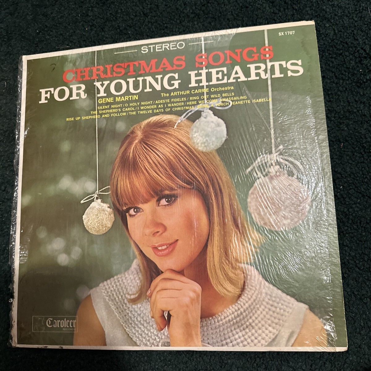Christmas Songs for Young Hearts Gene Martin Arthur Carre SX1707