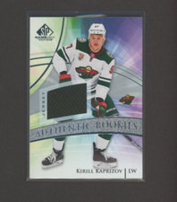 2020-21 SP Game Used Jersey Silver #180 Kirill Kaprizov