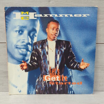 MC Hammer    Let's Get It Started - 12'' Vinyl LP Record Album - VG/VG Condition