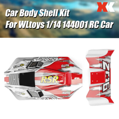 Car Body Shell Kit PVC Bedruckte Karosserie für WLtoys 1/14 144001 RC Auto Teile