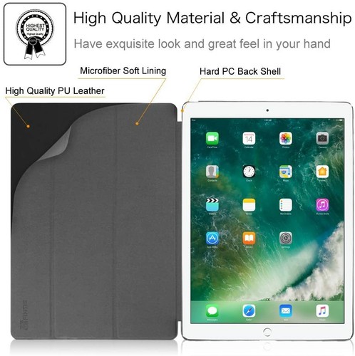 Case for iPad Pro 12.9" 2nd Gen 2017/1st Gen 2015 Slim Standing Protective Cover - Picture 3 of 14