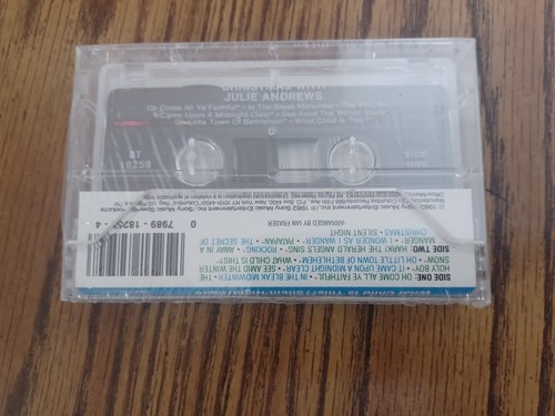 Christmas with Julie Andrews Cassette New - Picture 2 of 2