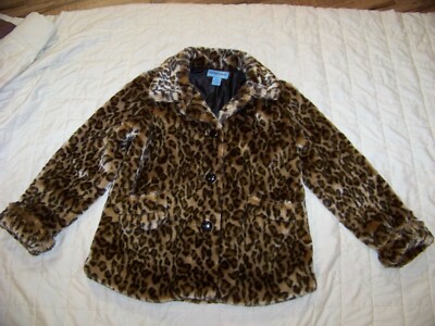 leopard print coat ebay