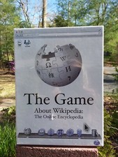 GAME The Game About Wikipedia: The Online Encyclopedia Sealed in Box AGES 8+