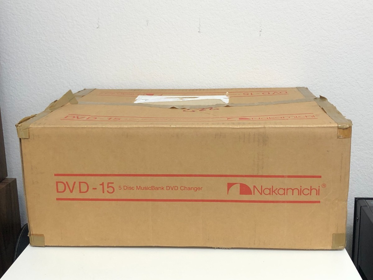 Nakamichi DVD-15 MusicbankDVDチェンジャー ナカミチ Nakamichi DVD-15 In Mint Condition with Original Box, Remote