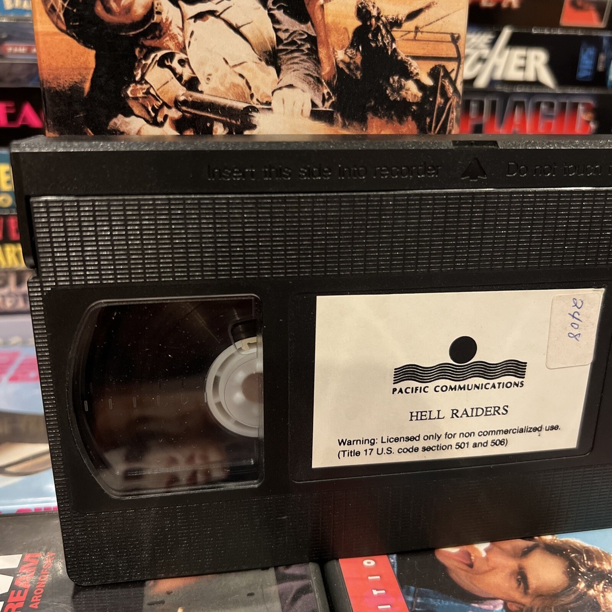 Hell Raiders 1985 VHS Tested Pacific Communications