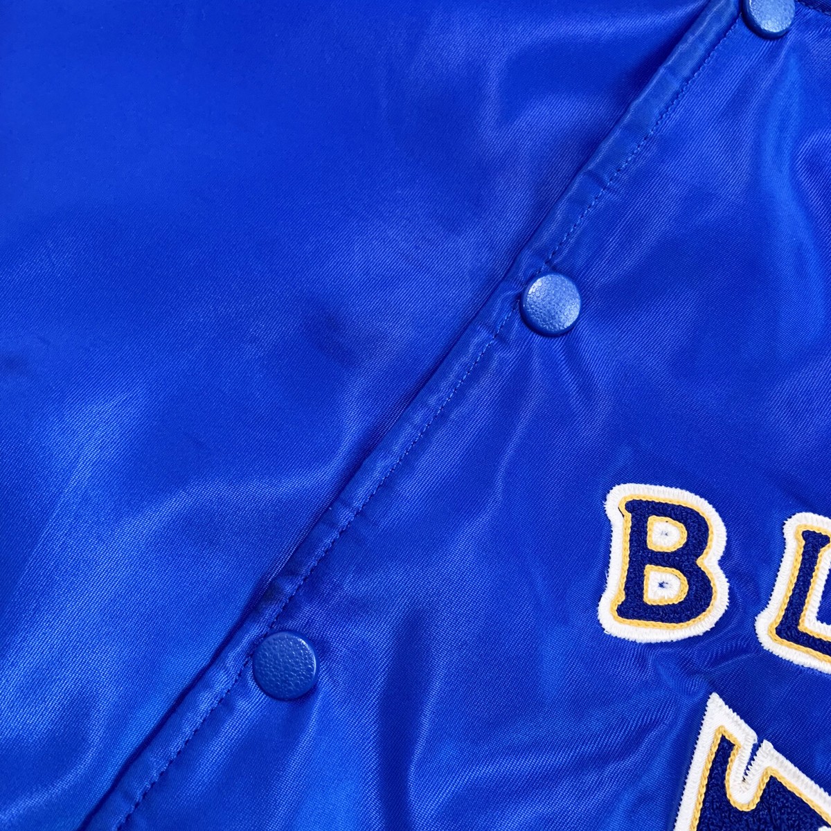 VTG NHL St. Louis Blues RAWLINGS Satin Jacket Size 46 MADE IN USA