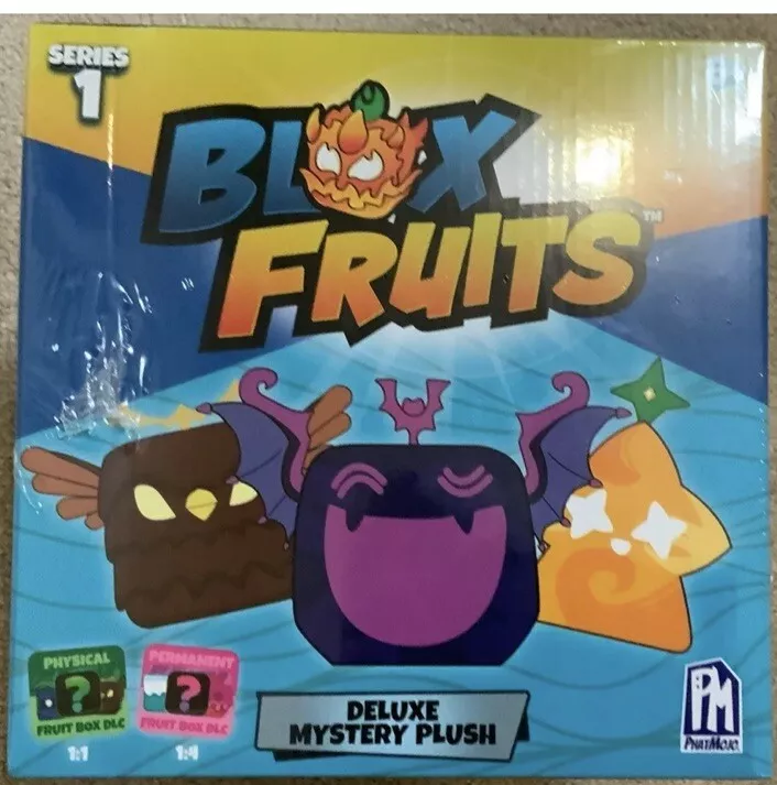 BLOX FRUITS 4 Mystery Plush Series 1 with Physical or Permanent