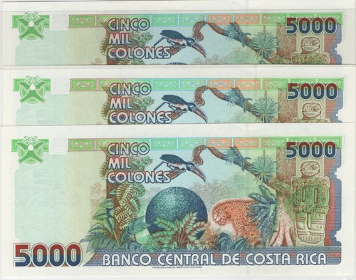 COSTA RICA -5000 colones 2005 - Photo 2/2