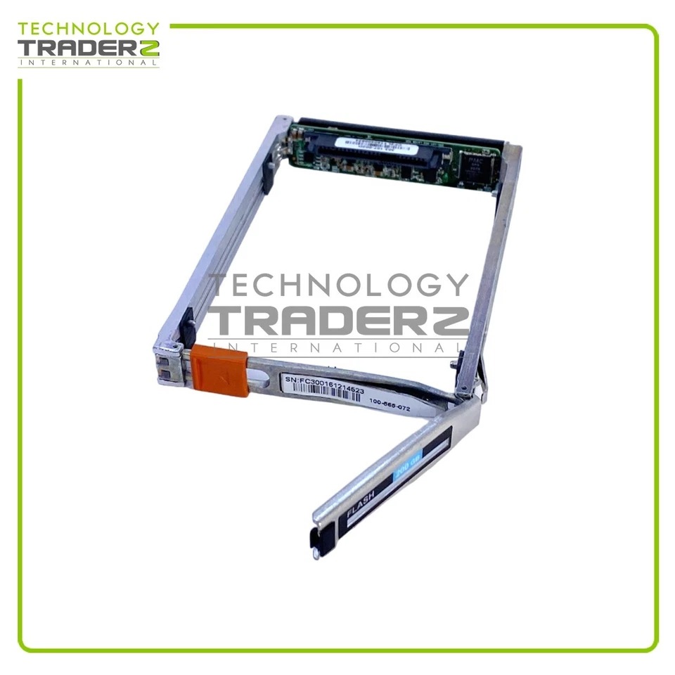 100-565-072 EMC 200GB 6G 2.5” SSD Tray Only 100-562-448 W/ 303-107-002D - Image 2 of 3