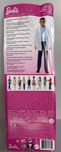 BARBIE Ken medico dentista gioco MATTEL box nuova mai aperta bambola carriere - 第 7/7 張圖片