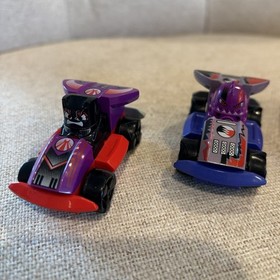 LEGO RACERS 2001 Set of 4 - 4573 Lightor, 4572 Scratch, 4569 Warrior, 4566 Gear