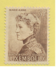 Luxembourg Stamp Scott #213, Mint Hinged