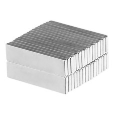 1 x 1/4 x 1/16 Inch Neodymium Rare Earth Bar Magnets N42 32 Pack
