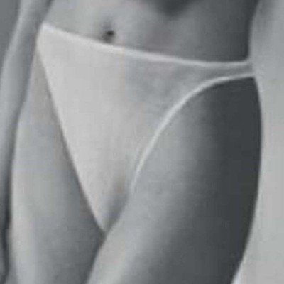 Tanga String Thong Hanro Cotton Damen Baumwolle Seamless 1517 Schwarz XS
