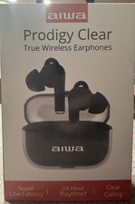 Aiwa Prodigy Clear Plus Wireless Noise Cancelling Earphones New Sealed
