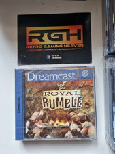 ebay® Auktion 286709001792 | WWF ROYAL RUMBLE SEGA DREAMCAST UK PAL SPIEL NEU FACTORY SEALED MINT RARE Thumbnail of ebay® auction 286709001792 | WWF ROYAL RUMBLE SEGA DREAMCAST UK PAL SPIEL NEU FACTORY SEALED MINT RARE