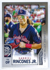 2025 Lehigh Valley Ironpigs Series 2 (AAA-Phila. Phillies) Gabriel Rincones, Jr.