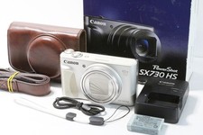  Top Mint Canon PowerShot SX730 HS Compact Digital Camera Silver Case C212
