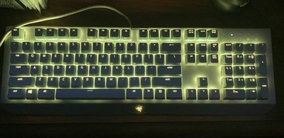 Razer BlackWidow X Chroma Mercury White Edition RGB Mechanical Gaming Keyboard