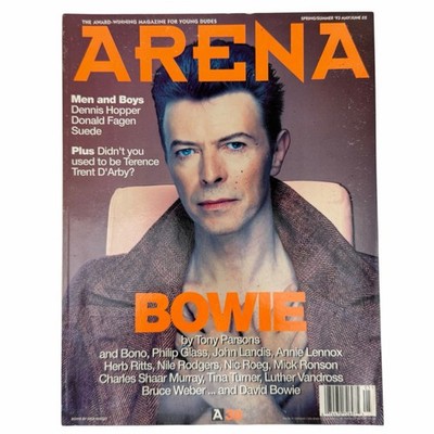 Vintage ARENA Magazine #39 Spring/Summer 1993 DAVID BOWIE Fashion CHROME HEARTS
