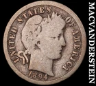 1894-O Barber Dime - Scarce  Semi-key  Better Date  No Reserve  #J9749