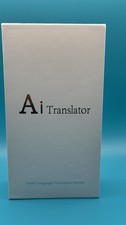 AI Language Translator Device Real-Time Smart Voice, 134 Languages, Black NIB