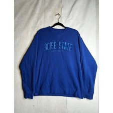 Gear for Sports Boise State University Sweatshirt Mens Large Blue Big Cotton