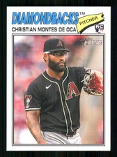 2026 Topps Heritage #205 Christian Montes De Oca RC Arizona Diamondbacks 66737