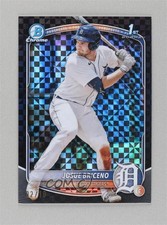 2025 Bowman Chrome Prospects Black X-Fractor 2/10 Josue Briceno #BCP-13 06qf