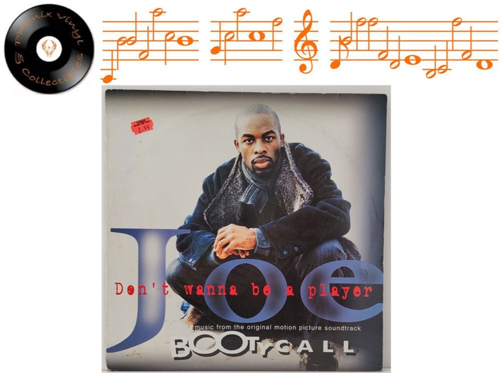 Joe Don't Wanna Be A Player From Movie Booty Call 12” Single A1 B1 Pressing - NM