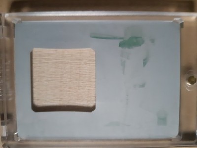 2021 Panini National Treasures BO BICHETTE  1/1  Printing Plate Bat Relic