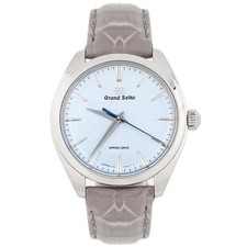 Grand Seiko Elegance Stainless Steel Blue Dial 38mm SBGY007 Full Set