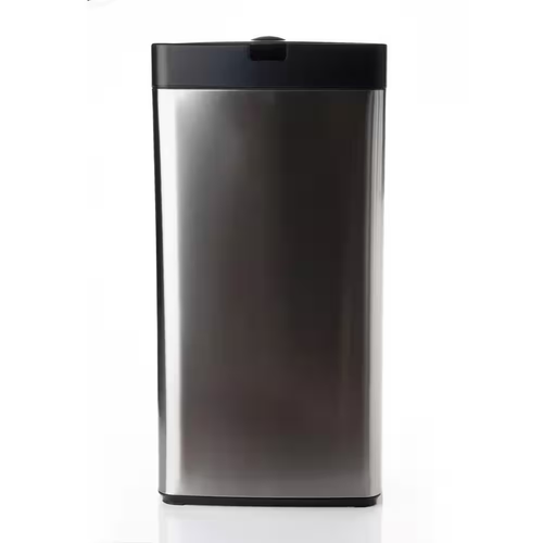 13 Gal. Stainless Steel Rectangle Sensor Trash Can - Picture 11 of 12