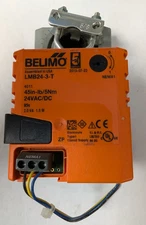 Belimo LMB24-3-T Non Spring Return Damper Actuator, 24VAC/DC, 45in-lb, Test Used