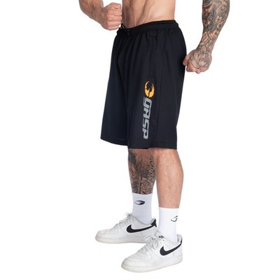 GASP Original Mesh Shorts Black Bodybuilding Fitness Herren kurze Hose Sport