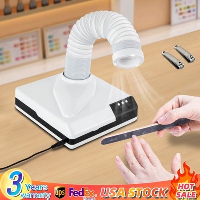 Dental Dust Collector Extractor Vacuum Cleaner Lab Equipment LED Dust Suction US