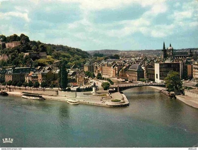 Carte Postale - Belgique - Namur - Confluent sambre et meuse - vue aérienne - Na - Photo 1/2
